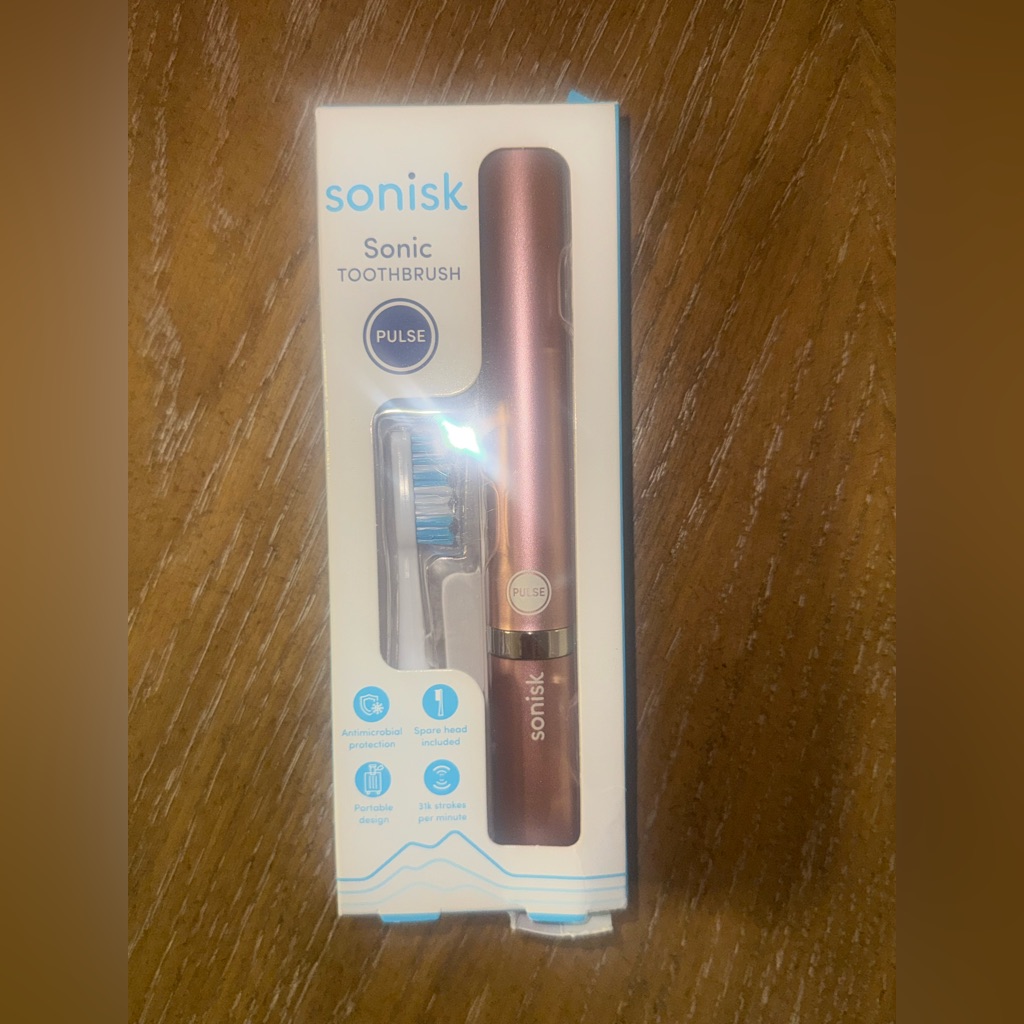 Sonisk Sonic Toothbrush In Rose Gold